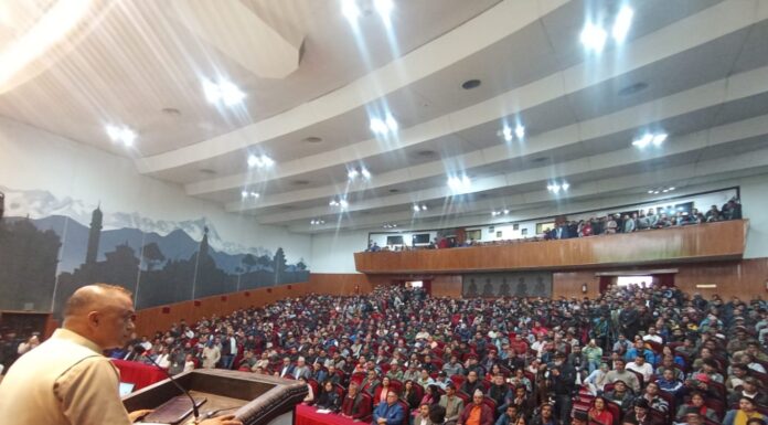 विगतमा भएका गल्तीहरुरु अव दोहोरिन नदिने गगन कुमार थापाको प्रतिबद्धता