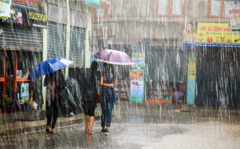 न्यून चापीय रेखाका कारण आज सातै प्रदेशमा चट्याङ्गसहित वर्षाको सम्भावना छ