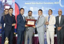 आईएमई लाइफ इन्स्योरेन्स कम्पनी लिमिटेडलाई ‘नेशनल बेस्ट प्रेजेन्टेड एनुअल प्रदान