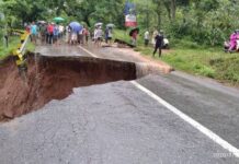 दग्नाममा बस्तीलाई कमजोर बनाउने पहिरो र नदी कटान नियन्त्रणमा आयो