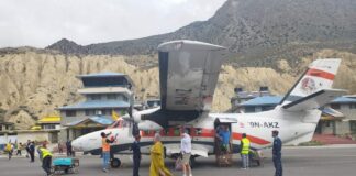 प्रतिकूल मौसमका कारण पोखरा–जोमसोम हवाई उडान भदौसम्म बन्द हुने